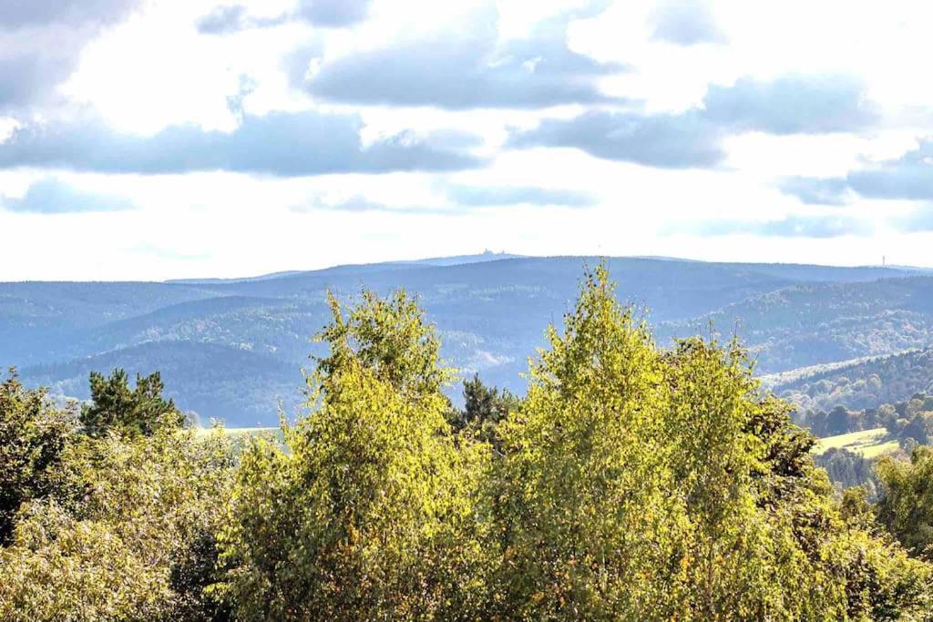 Apartment Bergliebe I Balkon I Aufzug I Stellplatz Schwarzenberg  Dış mekan fotoğraf
